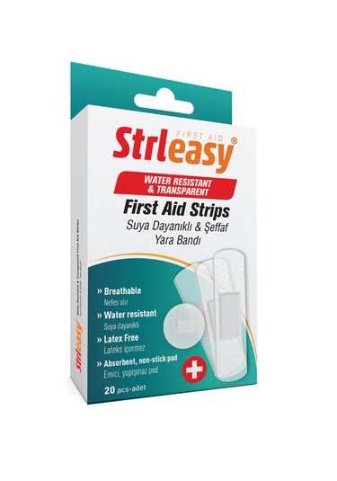 Strleasy Yara Bandı Şeffaf Karma