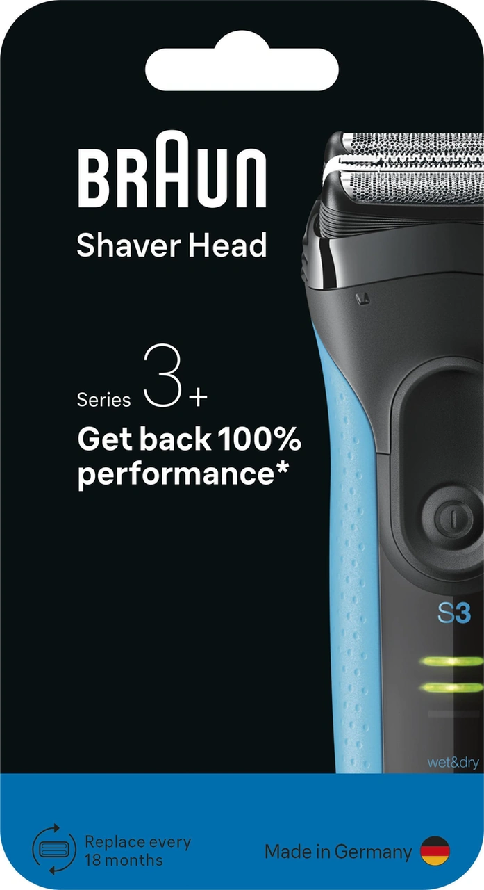 Braun Series 3+ Elektrikli Tıraş Makinesi Yedek Başlığı, 32b