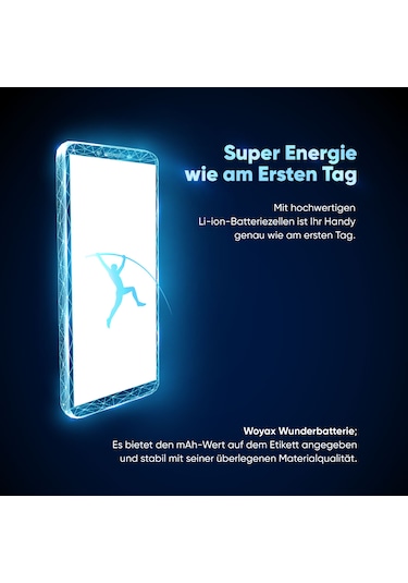 Woyax By Deji Samsung Galaxy Uyumlu A20 A30 A30s A50 Premium Batarya