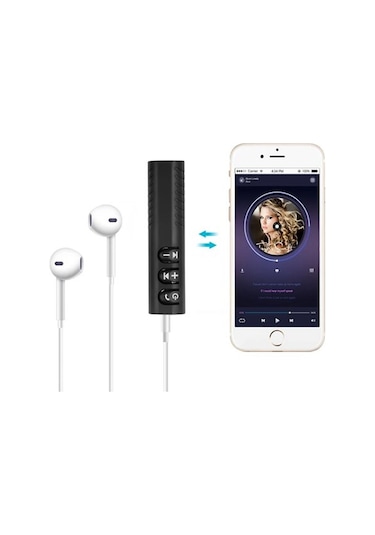 Northcity Bluetooth Aux Adaptör - 3.5mm Kablosuz Dönüştürücü 10m Menzil