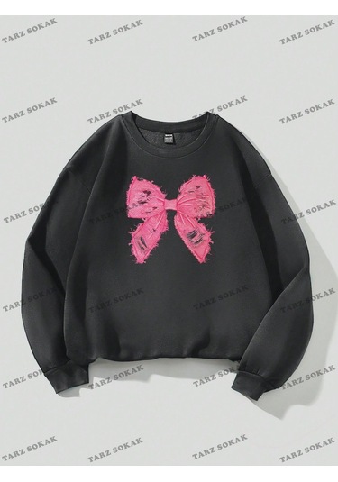 Y2k Yeni Sezon Ssweat Harajuka Kuromi Retro Kod 16-trzksw4654 Gri