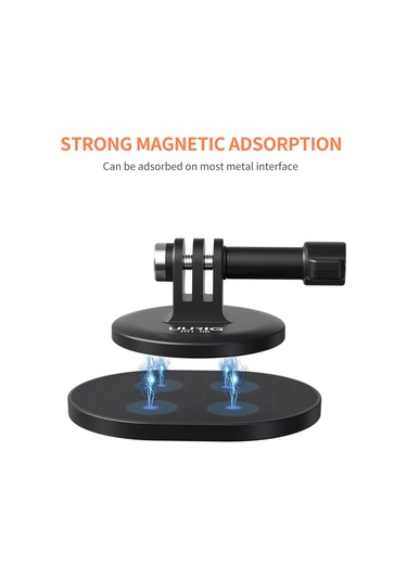 Vkemall Uurıg Bh-06 Manyetik Boyun Tutucu: Hareketli Kamera/ Telefon İçin 5kg Yük Kapasitesi, Açı Ayarlı, Hızlı Kurulum, Gopro/djı/ınsta360 Uyumlu