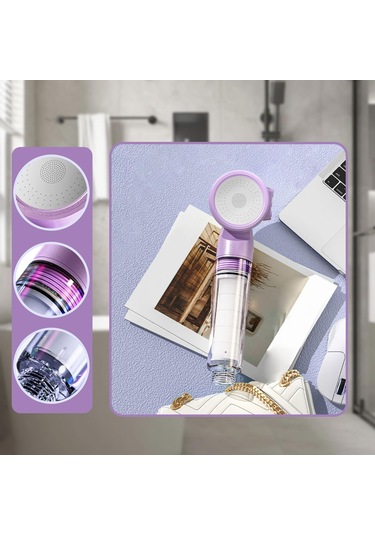 Suntek Duş Başlığı Ayarlanabilir Su Akış Modları