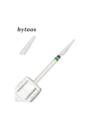 Hytoos Seramik Tırnak Matkap Ucu 3/32 "döner Tırnak Eti Temiz Çapak Uçları Manikür Elektrikli Matkap Aksesuarı Tırnak Güzellik Araçları-l358t