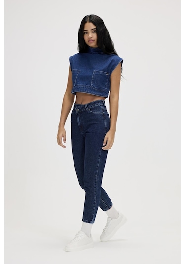 Bad Bear İndigo Kadın Denim Pantolon-indigo İndigo