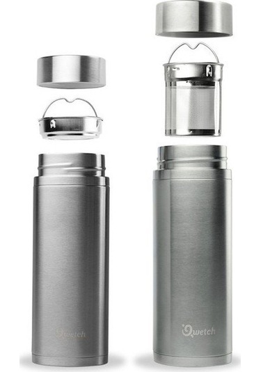 Qwetch Qt5000 Isı Yalıtımlı 300 ML Termos - Metalik