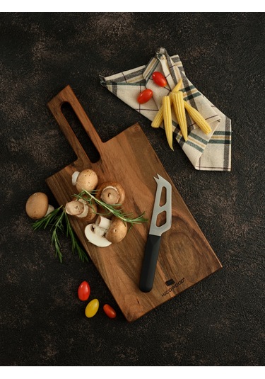 Hıcowood Doğal Ceviz Kesme Sunum Tahtası - Lazerle İsim/Söz Yazılır