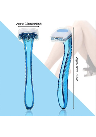 Kadınlar İçin Korunaklı Bıçaklı Bikini Bölgesi Tıraş Makineleri, Ergonomik Tasarımlı T Tipi Tıraş Makineleri, Güvenli Ve Rahat Tıraş İçin Paslanmaz Çelik Bıçaklar