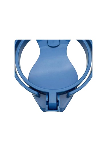 Suntek Bardak Tutucu İçki Ataşmanı Delik Çanta Plaj Tote Mavi