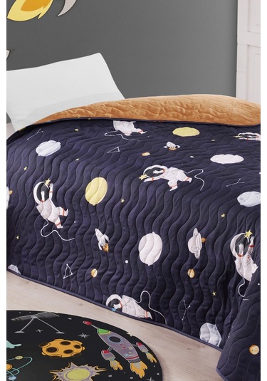 Çok Amaçlı Örtü Tek Kişilik Astron Lacivert