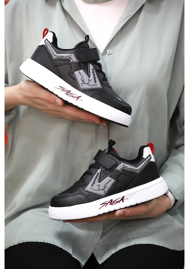 Kidessa 2074-pepino Anatomik Tabanlı Ultra Hafif Unisex Siyah Beyaz Çok Renkli