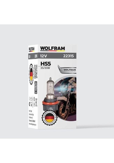 Hs5 Ampul Standart Işık Motosiklet 12v 35/30w