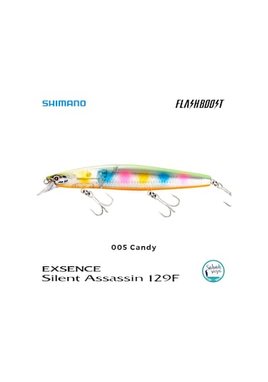 Shimano Silent Assassin Flash Boost 129f 12.9cm 24gr 005 Candy