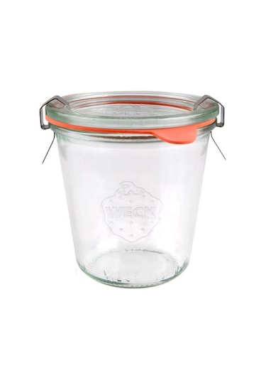 Weck Kavanoz Cam Saklama Kabı 290 ML Bardak Tip 6'lı Paket