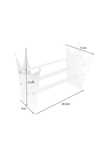 Flybuy Yx032 Standı Sones Sergileme Saç Rafı Kafa Jl Diğer Depolama Bosphorusboutique Bandı Bandı Akrilik Ar Diğer