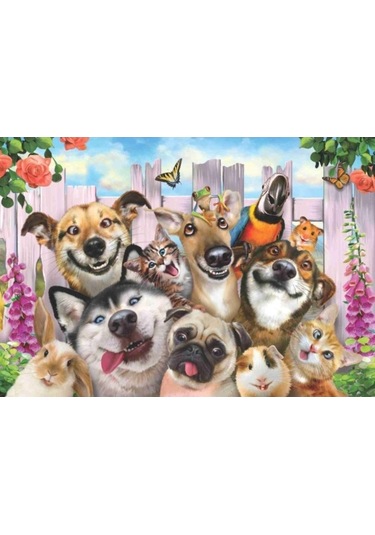 Anatolian 500 Parça Dostlarla Selfie Puzzle