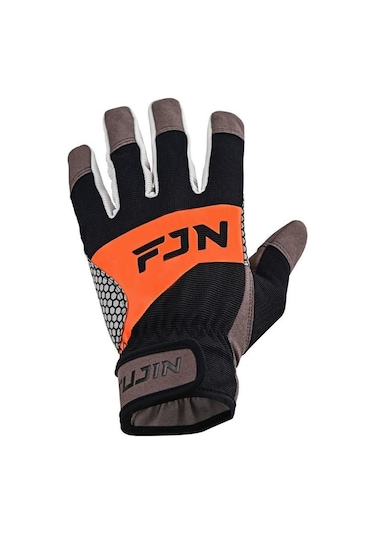 Fujin Pro Angler Trolling Gloves Black L/xl Siyah