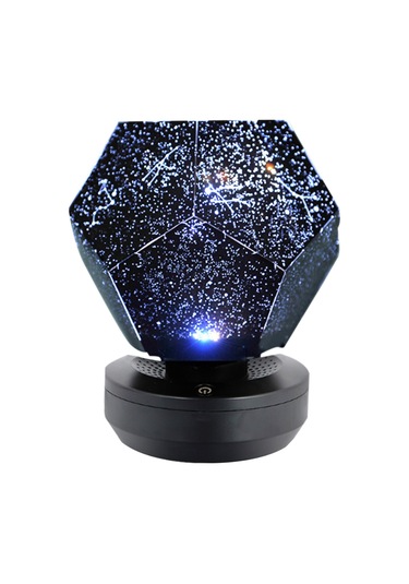 Xindoker Yıldız Gökyüzü Projeksiyonu Işığı - Sarı Beyaz Mavi 3 Renk - Şarj Edilebilir - Romantik Atmosphère Oluşturucu