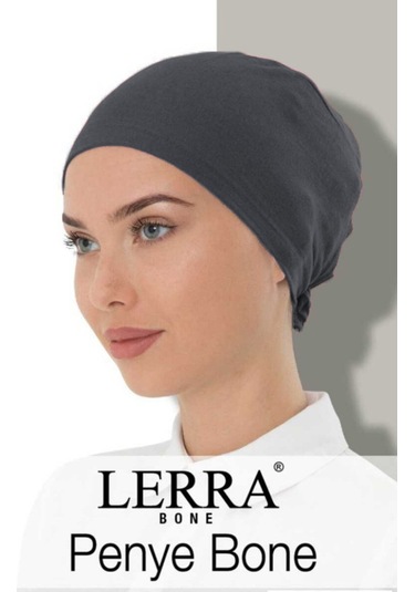 Lerra Dikişli Penye Bone Füme