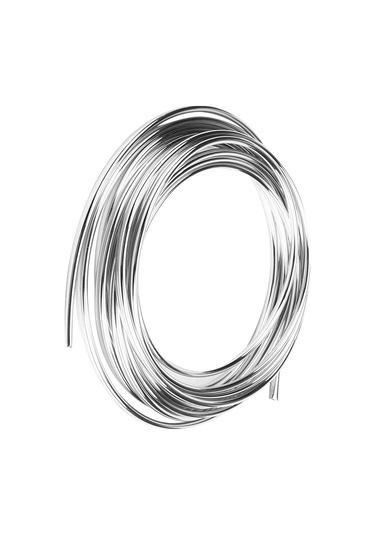 Kosona 6m Uzunlukta Gümüş Renkli Araç Kapı Kenarı Korumalı U-şekilli Pvc Koruyucu Şerit 6mm X 4mm