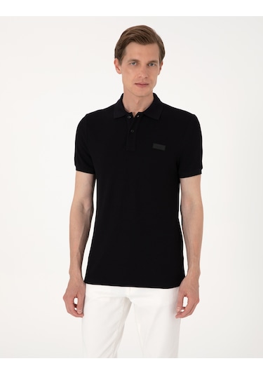 Pierre Cardin Erkek Siyah Tişört 50309959-vr046 Siyah