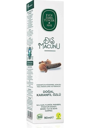 Mey İthalat Doğal Diş Macunu 90 Gr Karanfil Acı - Portakal