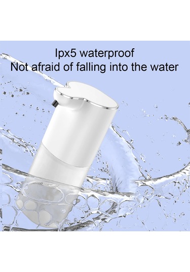 Otomatik Sabunluk Fotoselli Sensör Köpük Şarj Ayarlanabilir Beyaz