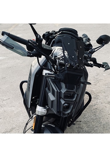 Motosiklet Handguards, Eloksallı Motosiklet Handguards Kırmızı K21695r Kızıl