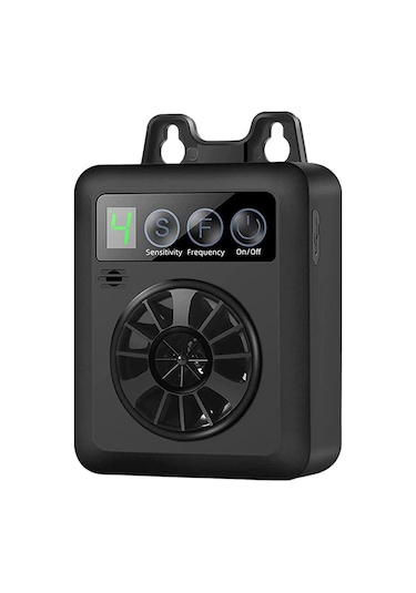 Köpekler İçin Akıllı Havlama Önleyici Cihaz Kapalı Açık Siyah