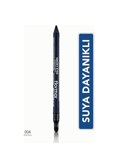 Flormar Göz Kalemi - Smoky Eyes Waterproof Eyeliner -004 Royal Blue -8690604547272 47000012