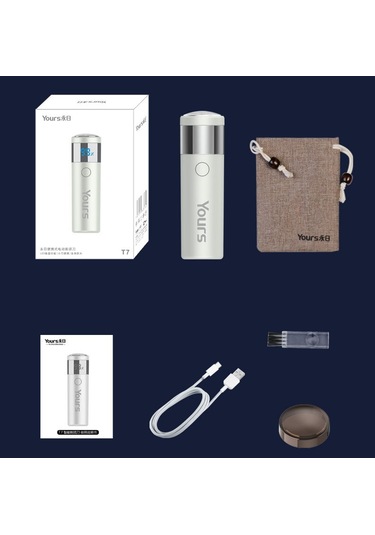 Lichen Mini Tıraş Makinesi, Elektrikli Erkek Tam Vücut Yıkama