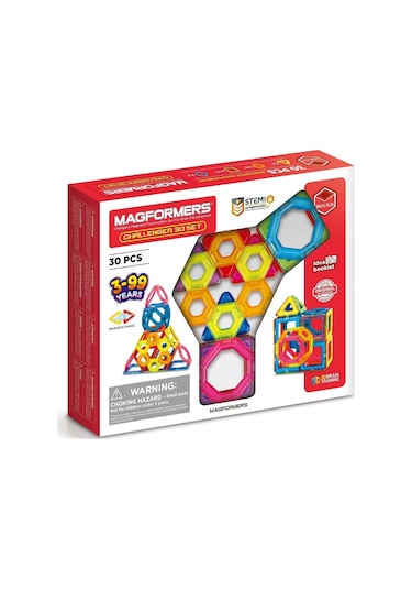 Magformers Mıknatıslı Challenger Set - 30 Parça