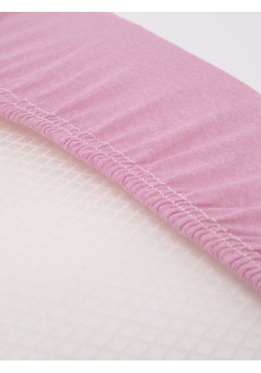 Favora Battal Boy Lastikli Penye Çarşaf - Pudra