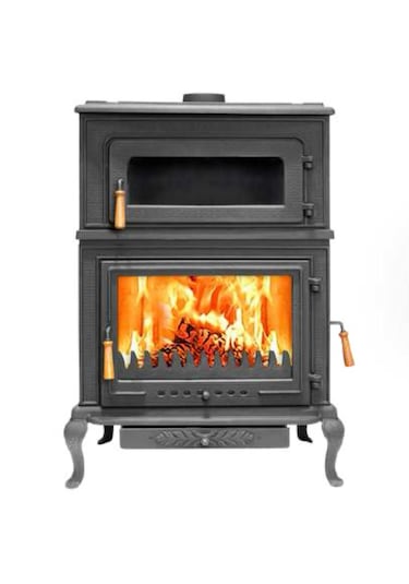 Dik Fırınlı Şömine Soba