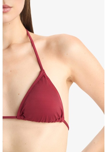 DeFacto Regular Fit Üçgen Bikini Üstü-Fall in Love T3666AZ25SMBR285