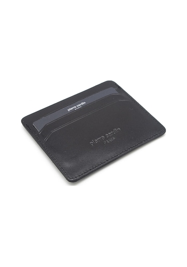 Pierre Cardin Siyah Unisex Deri Kartlık 046a55 Siyah