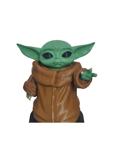 Baby Yoda Grogu Figür Biblo 3d Baskı Özel Üretim