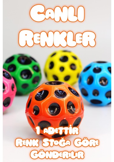 Yükseğe Zıplayan Krater Top Moonball Galaksi Uzay Ay Topu Aşırı Zıplayan Moonball Bahçe Oyuncağı