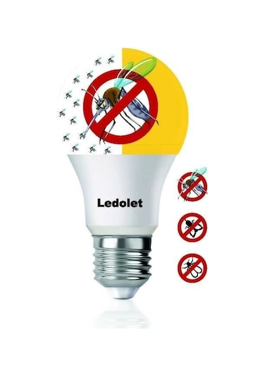 Ledolet Sivrisinek Kovar Ampul E27 Duy 9 Watt Led Ampul