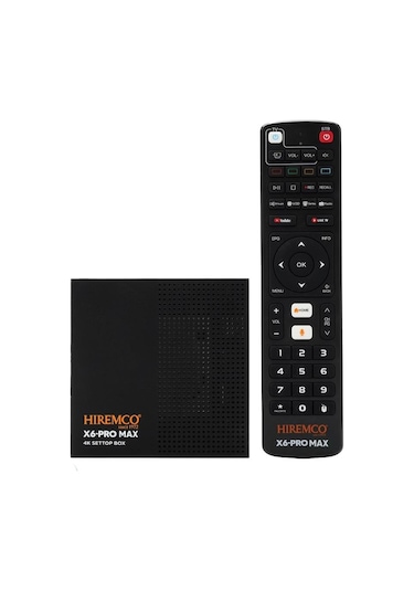Hiremco X6 Pro Max 128 GB Android Box