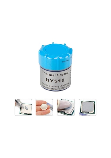 HY 510 Termal Macun 10G 1.93W/m-k - Cpu Gpu Ps4 Ps3 Pc Soğutma Macunu Pastası - Silikon Gres - 20gr
