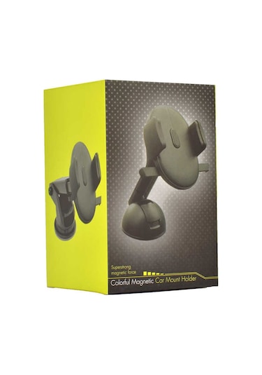 Zore Hs-37 Araç Telefon Tutucu-Siyah-Siyah