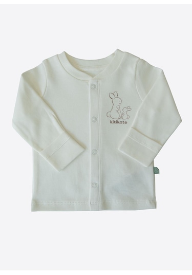 Organik New Basic Pijama Takımı Ekru Ekru