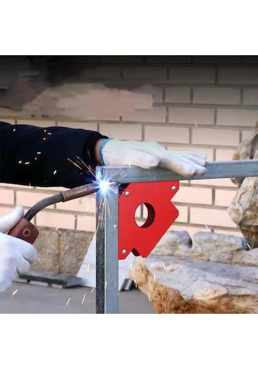 50lbs 22 Kg Destekli Açılı Manyetik Kaynak Lehinleme Gönye Tutucu