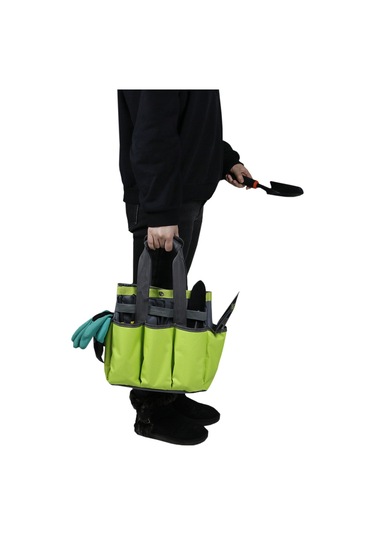 Bahçe Alet Çantası Bahçe Tote Büyük Organizer Çanta Dış Mekan Taşınabilir Bahçe Çantası