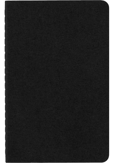Moleskine Çizgili Cahier Not Defteri 3 Lü Set Cep Boy Siyah