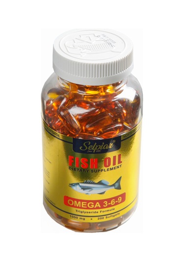 Selpiar Fish Oil Omega 3 6 9 Balık Yağı Hodan Keten Tohum 200
