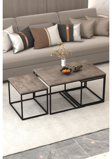 Tv Sehpası Tv Ünitesi Atlantik Çam Antrasit Gold 160 Cm Linya 5040 Çok Renkli