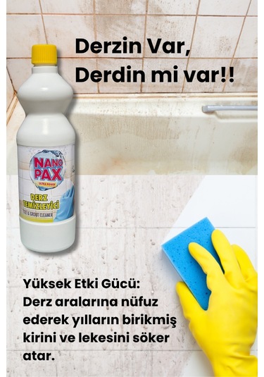 Derz Temizleyici 1lt Tekli