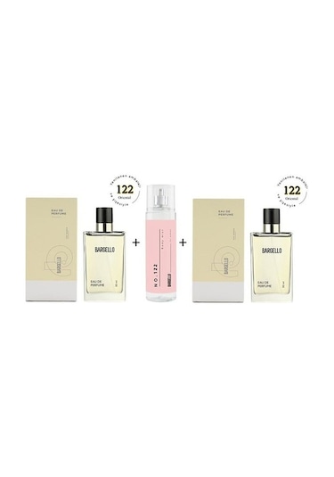 Bargello 122 + 122 100 ML EDP + No:122 Edt Body Mist 210 Ml - Mnmsbmeori122no1 Diğer